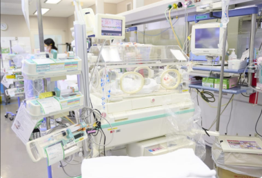 横浜労災病院内